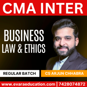 CMA INTER - LAW (Regular Batch) for Dec 2025 & June 2026 Exams by (CS Arjun Chhabra)
