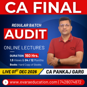 CA FINAL - AUDIT (Regular Batch) for May/Nov 2027 Exams by CA PANKAJ GARG