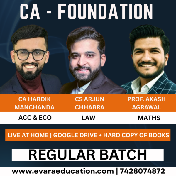 CA Foundation - COMBO All Subjects for Jan & May 2026 Exams by BB Virtuals