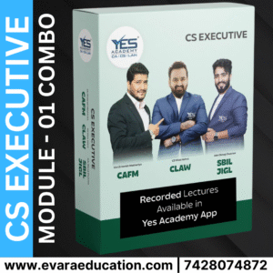 CS EXECUTIVE - MODULE 01 (COMBO)- NEW SYLLABUS by YES ACADEMY