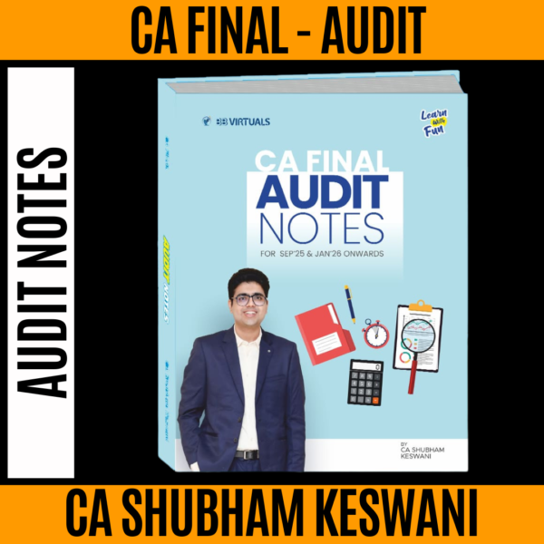 CA Final Audit Notes (New Scheme) By CA Shubham Keswani Applicable For ...