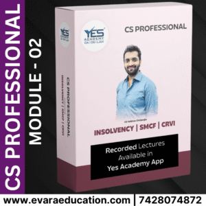 CS Professional - Module 02 COMBO New Syllabus by YES ACADEMY