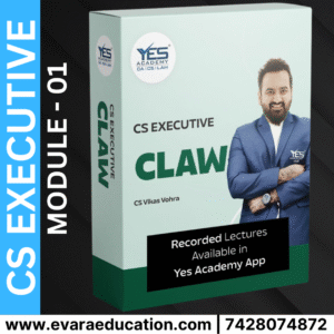 CS EXECUTIVE - (MODULE 01) COMPANY LAW - New Syllabus by CS VIKAS VOHRA