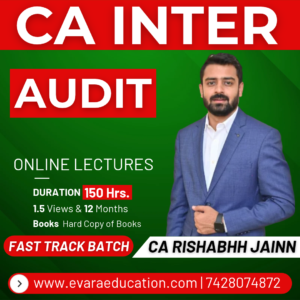 CA INTER AUDIT (Exam-Oriented Batch) for Jan/May 2027 Exams by CA RISHABHH JAINN