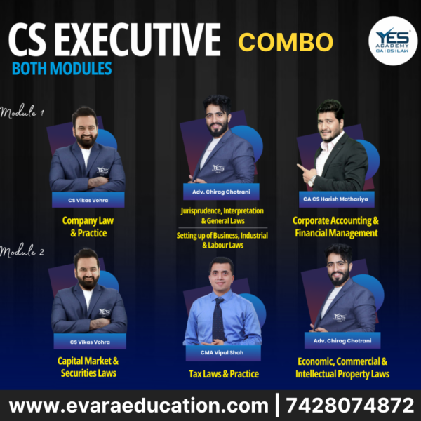 CS EXECUTIVE BOTH MODULES - NEW SYLLABUS