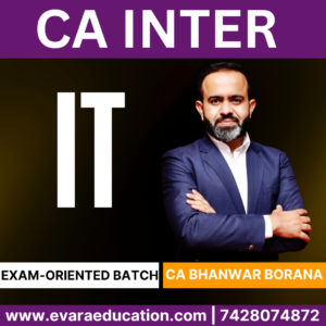 CA INTER – TAX (IT) (Exam-Oriented Batch) for Sep 2025 & Jan 2026 Exams by (CA Bhanwar Borana)