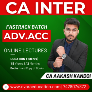 CA INTER - ADV ACC (Exam-Oriented Batch) for May/Sep 2026 Exams by CA AAKASH KANDOI