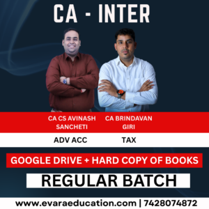 CA Inter-Combo (New Course)- ADV.ACC + IT + GST (Regular Batch) by CA CS Avinash Sancheti & CA Brindavan Giri