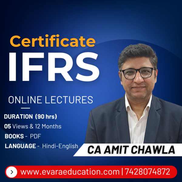 Certificate IFRS Course [Hindi-English] by CA Amit Chawla