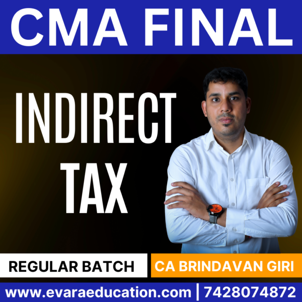 CMA FINAL - IDT (Regular Batch) for Dec 2025 & June/Dec 2026 by (CA Brindavan Giri)