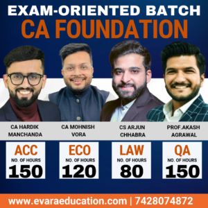 CA FOUNDATION - (Exam-Oriented Batch) All Subjects for Jan/May 2027 Exams by BB VIRTUALS