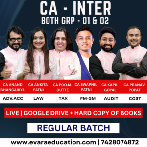 CA INTER | All Subjects (GRP- 01 & 02 Combo) | Regular Batch | Sep 2026 & Jan 2027 Exams by SPC CLASSES