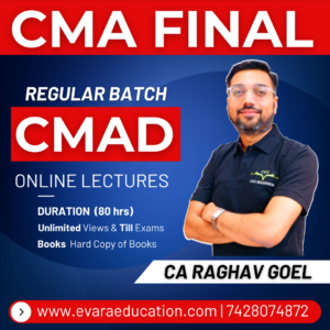 CMA FINAL - COST & MANG. AUDIT (Regular Batch) for June/Dec 2026 Exams by CA RAGHAV GOEL