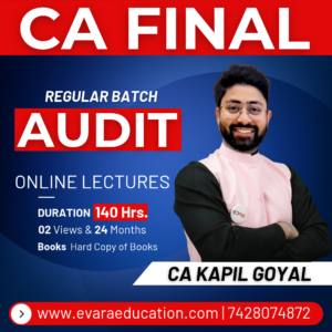CA FINAL - AUDIT (Regular Batch) for May/Nov 2027 Exams by CA KAPIL GOYAL