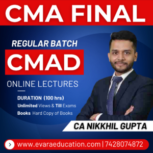 CMA FINAL – COST & MANG. AUDIT (Regular Batch) for June/Dec 2026 Exams by CA NIKKHIL GUPTA