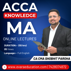 ACCA – Knowledge Level – Management Accounting (MA) by CA CMA SHOBHIT PAROHA